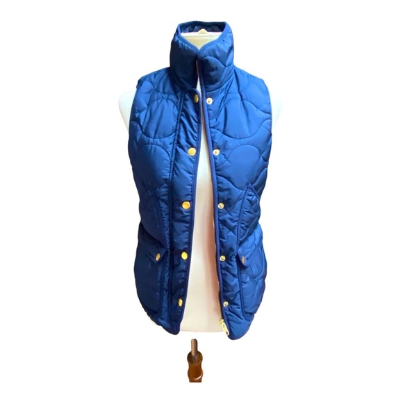 J. Crew Women’s Excursion Vest Navy Blue Sz XS - Picture 3 of 13